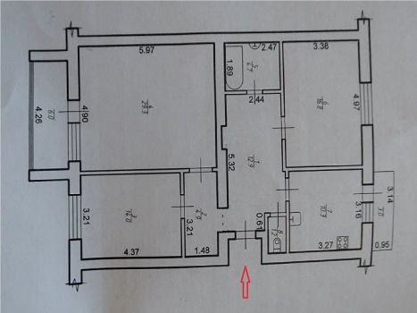 3-кімнатна квартира 1