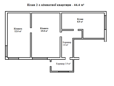 2-кімн. квартира 1