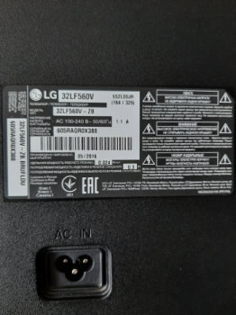 Телевізор LG32 LF560V 5