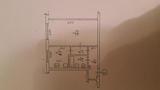 1-кімнатна квартира, вул.Хіміків