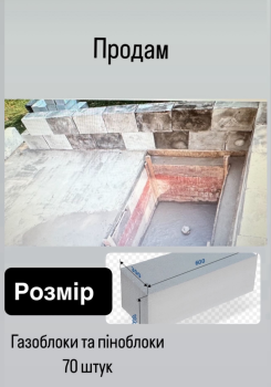 Піноблоки та газоблоки 1