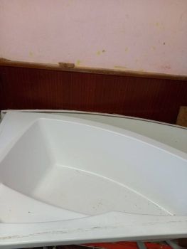 Кутова акрилова ванна 2