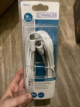 Новий сполучний кабель Schwaiger 5м 2