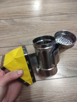 Нержавіючий димар для пасіки 2