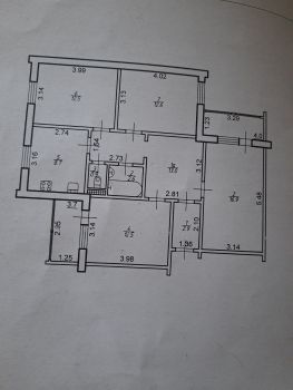 4-кімнатна квартира, вул.Сівецька 1