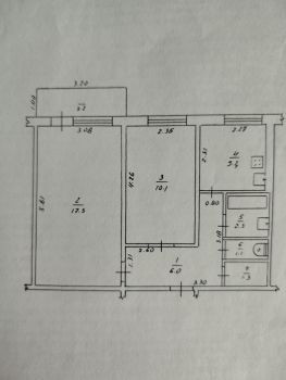 2-кімнатна квартира, вул.Каракая 1