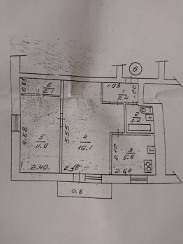 2-кімнатна квартира, вул. Д. Галицького 1