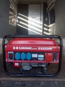 Генератор kawasaki 5500w 1