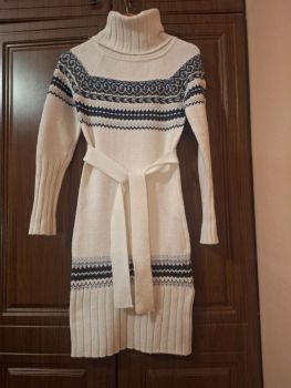 Плаття тепле трикотажне