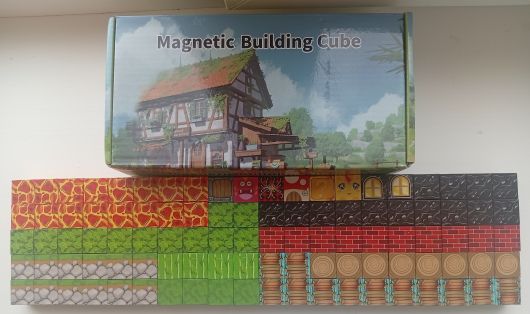 Магнітний конструктор Майнкрафт на 100 блоків. 4