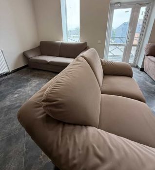 Комплект бархатних диванів 7