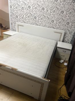 Ліжко 1.6х2.0 з приліжковими тумбами 3