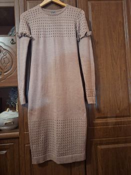 Плаття трикотажне тепле 1