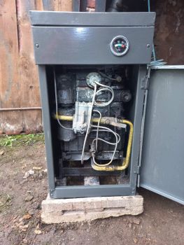 Чавунний газовий котел «Рівне-30ГЛ» — 30кВт, Ефект 6