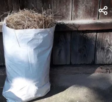 Садове сіно багаторічне, чисте в мішках 1