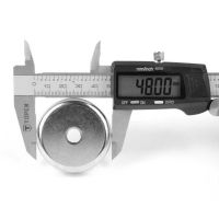 Магніт в металевому корпусі під потай A48 1