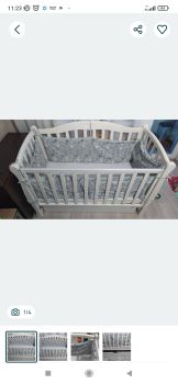 Дитяче ліжечко 1