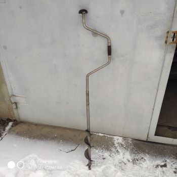 Бур для свердління льоду 1