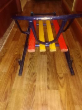 Санки дитячі з ручкю 4