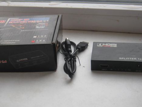 Сплитер HDMI розмножувач 4