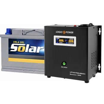 LOGIC POWER 800VA з чистим синусом + акумулятор 1