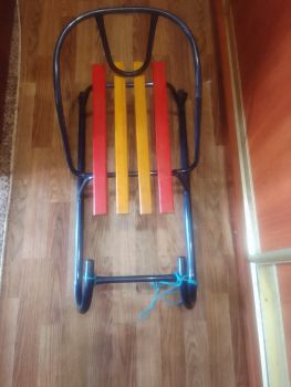 Санки дитячі з ручкю 1