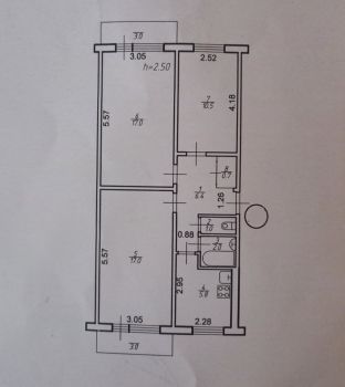 3-кімнатна квартира 1