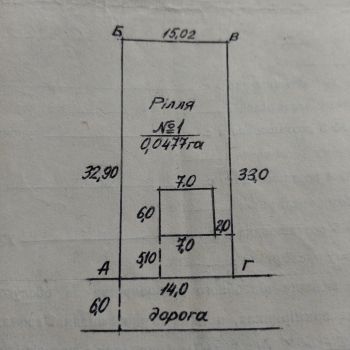 Дачна ділянка 5 сотих