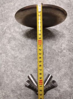 Основа кальяну на 4 людини, нержавіюча сталь 6