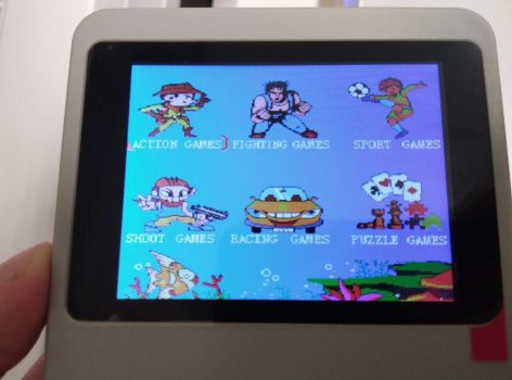 Ретро портативна 8-bit нова ігрова приставка 5