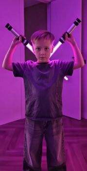 Двосторонній світловий меч Дарта Мола — 132 см 2