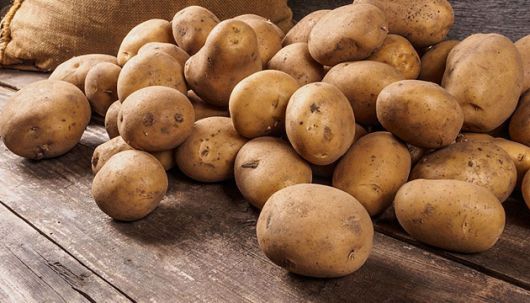 Картопля велика та дрібна