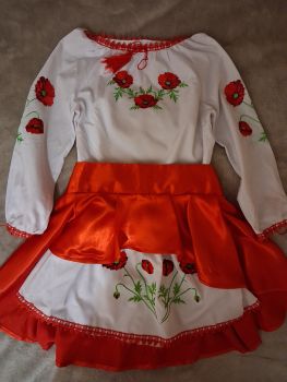 Вишиванка для дівчинки 1