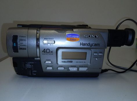 Відеокамера Sony Handycam Video8 для оцифрування 5