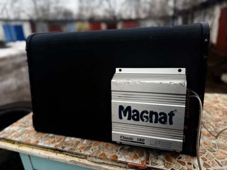 Потужний сабвуфер JBL + підсилювач Magnat 180W | Г 2