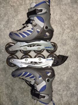 Ролики Salomon PR-100 жіночі 39 розмір добрий стан 5