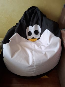 Крісло-мішок пінгвін
