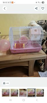 Клітка для хомяка джунгарика 2