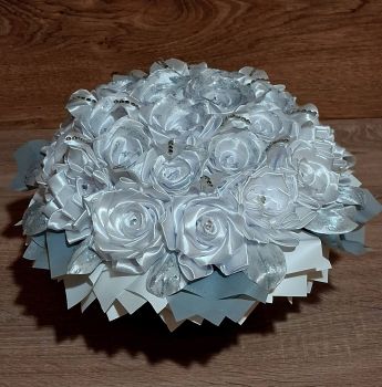 Атласні квіти продам 2