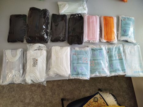 Різні медичні/хірургічні маски 3-шарові — 250 шт. 2