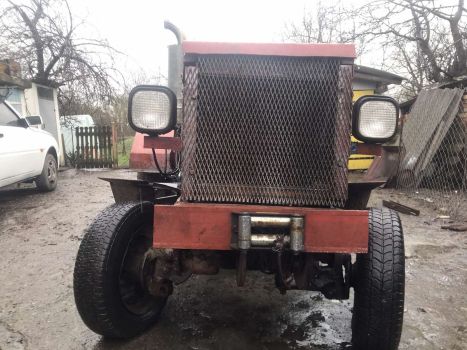 Трактор саморобний