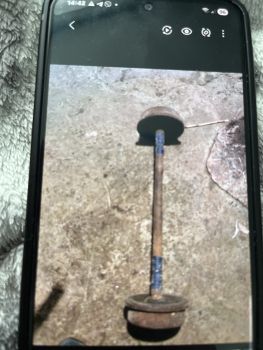 Штанга колеса від вагонетки 2