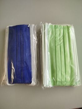 Різні медичні/хірургічні маски 3-шарові — 250 шт. 6