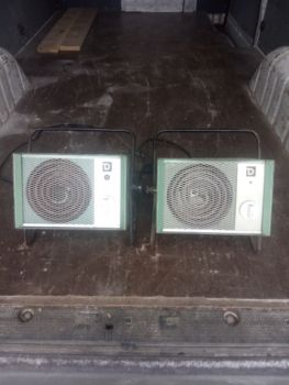 Електричний вентилятор-обігрівач