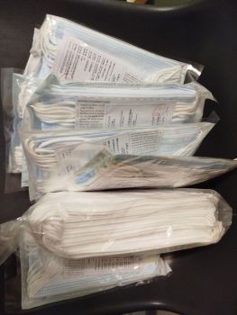 Різні медичні/хірургічні маски 3-шарові — 250 шт. 8