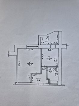 1-кімнатна квартира 1