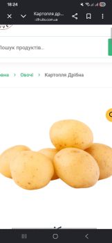 Відам дрібну картоплю 1