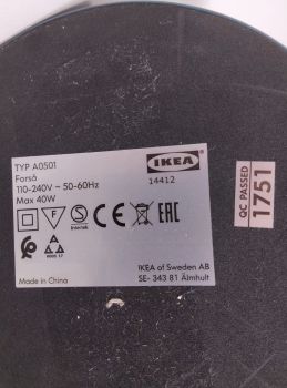 Настільна лампа IKEA FORSÅ з гнучким кронштейном 6