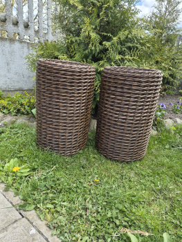 Кашпо з штучного ротнгу 1