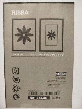 11 рамок IKEA RIBBA світле дерево (13x18 + 9x14) 7